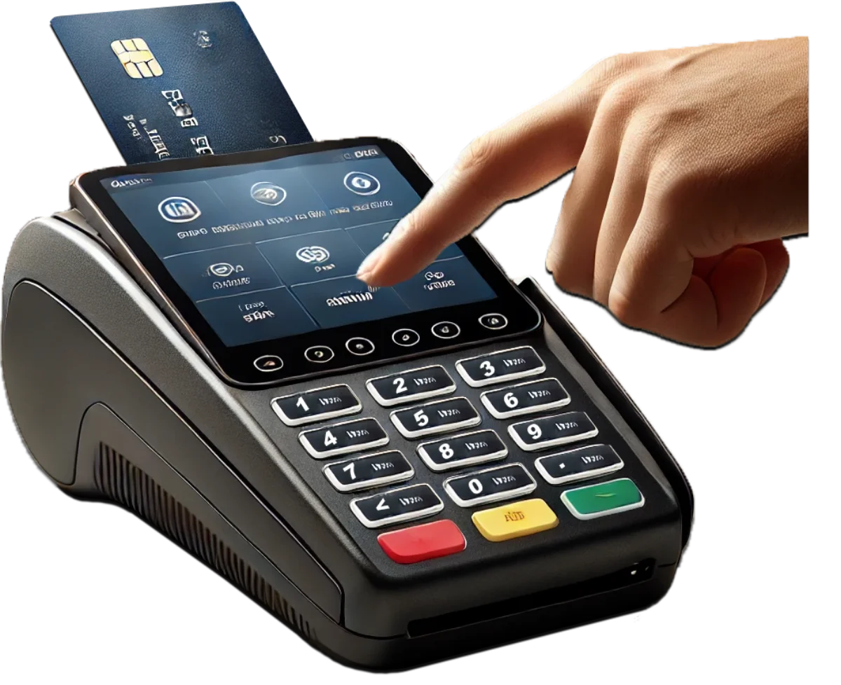 EZCaisse connected payment terminal workflow